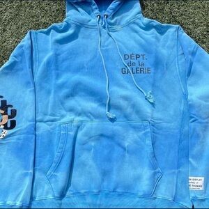Blue Graphic Hoodie